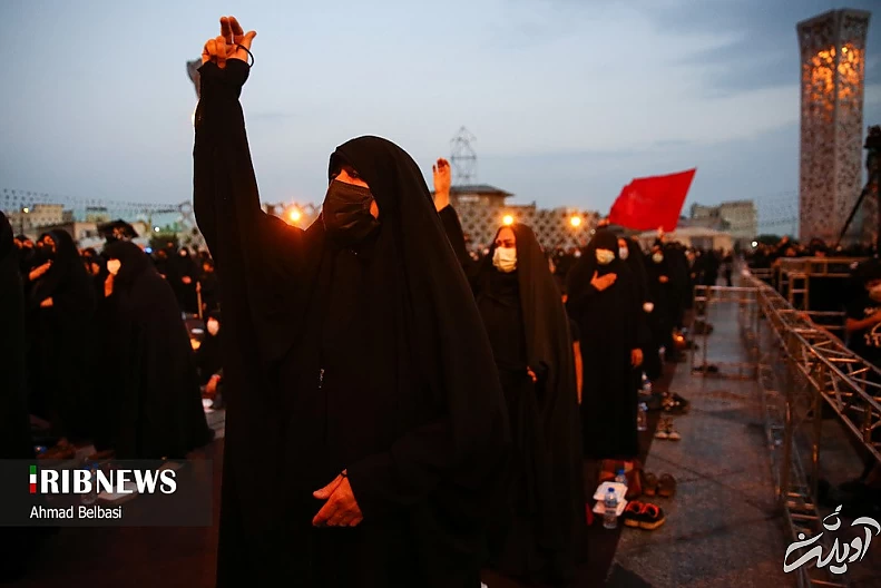 (تصاویر) گردهمایی بانوان عاشورایی